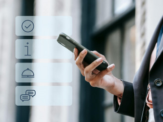 Bildbeschreibung von News Gäste begeistern, Mitarbeitende entlasten: Digitale Kommunikation